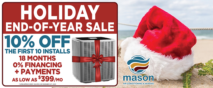 Mason Air Conditioning banner